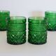 Set of 5 whiskey glasses 70s