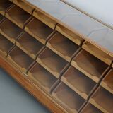 Antique British Oak Haberdashery Cabinet or Shop Counter, 1920/30s