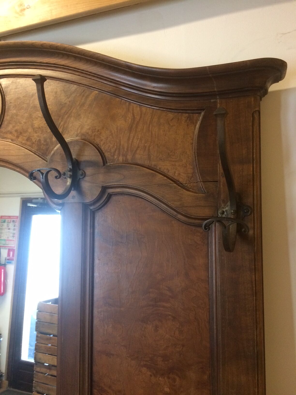 Old Wall coat hanger Art Deco
