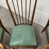 8 Charles Ramos chairs from the 50s