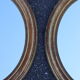 Pair of oval mirrors from the Louis Philippe period in gilded wood.