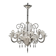 Imperial Transparent Rigadin Murano Glass Chandelier