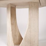 Octagonal dining table Italy 1970s