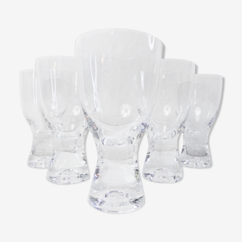 5 verres en cristal Villeroy & Boch