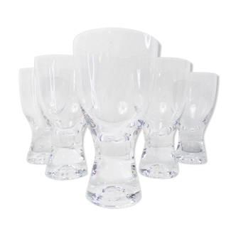 5 verres en cristal Villeroy & Boch