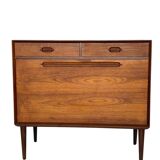 Mid-Century Modern Teak Bar by Ejvind A. Johansson – 1960s