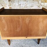 Oak chest of drawers, Scandinavian style, circa 60