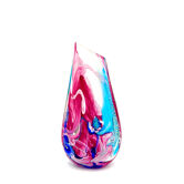 Vase Murano Sommerso OBALL -  Or - Étiqueté - H30cm - 3,5kg - Neuf