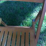 Series of 3 folding chairs