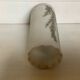 Antique opaline vase with enamelled flowers