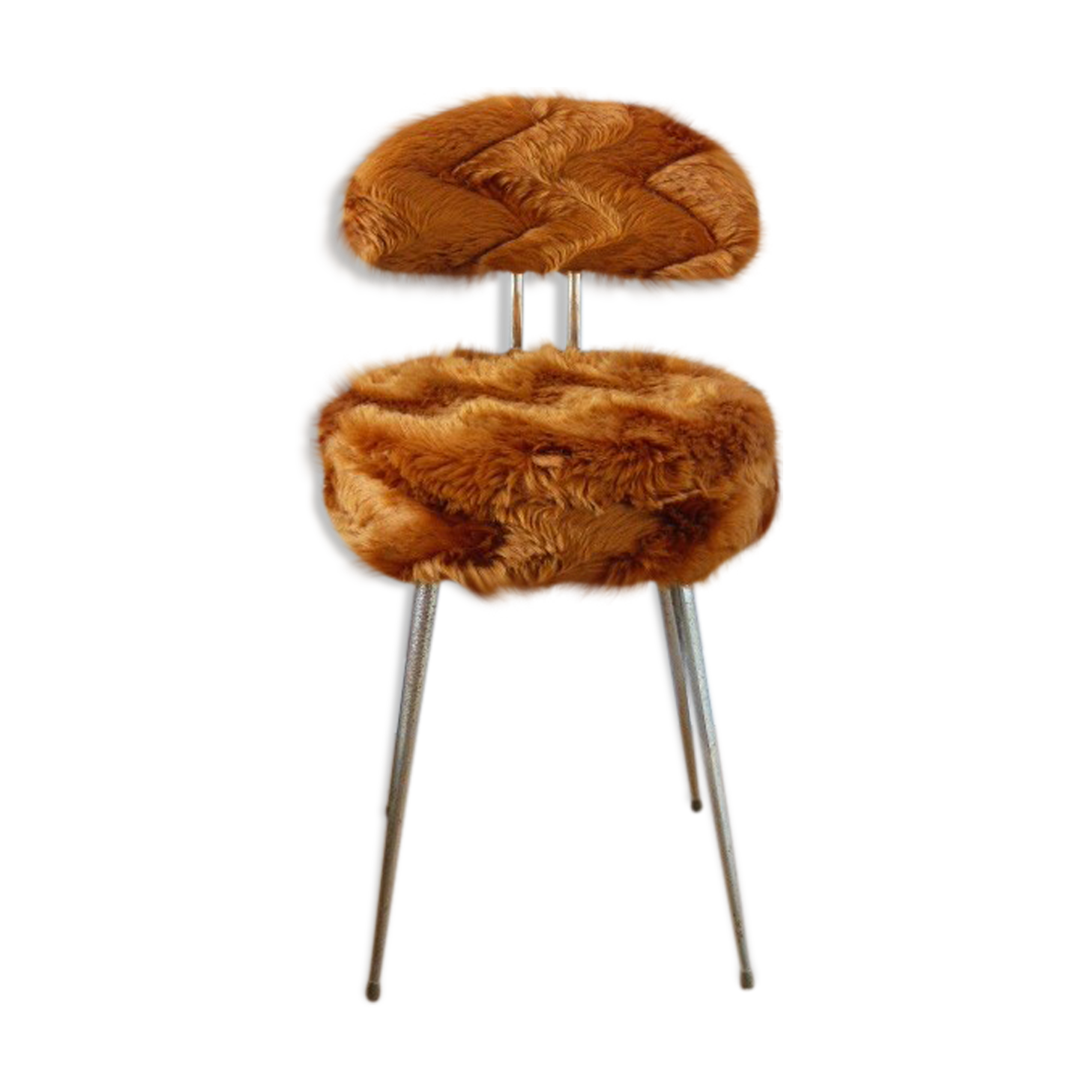 Pelfran orange brown chair in the 1960s