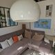 Lampe vintage Roche bobois arc année 70