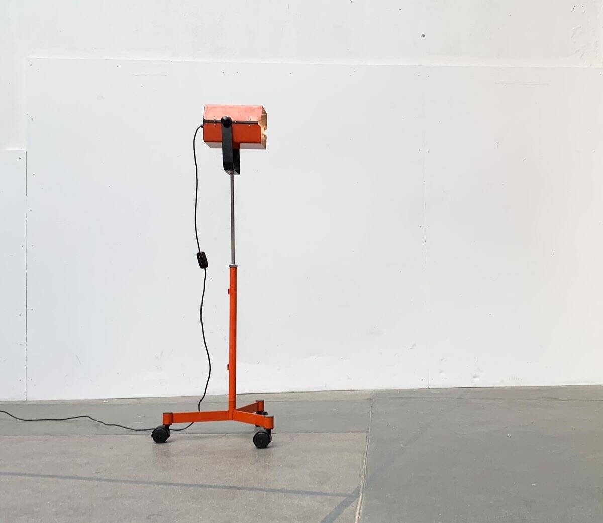 Vintage Swedish Space Age floor lamp by Alda.