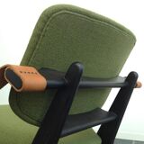 Low chair Jumbo 174 green by Olof Ottelin, 1950s