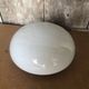 Old Ceiling Light Opaline Wall Lamp Round Opaline Glass Vintage #A712
