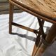 Vintage rattan coffee table diameter 70cm