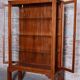 Czech Art Deco Display Cabinet in Mahogany and Glass, 1930s