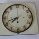 Green/yellow formica wall clock