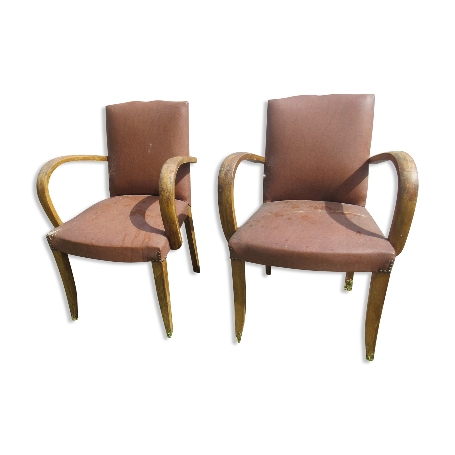 2 bridge chairs