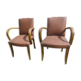 2 bridge chairs