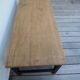 Oak and pine coffee table