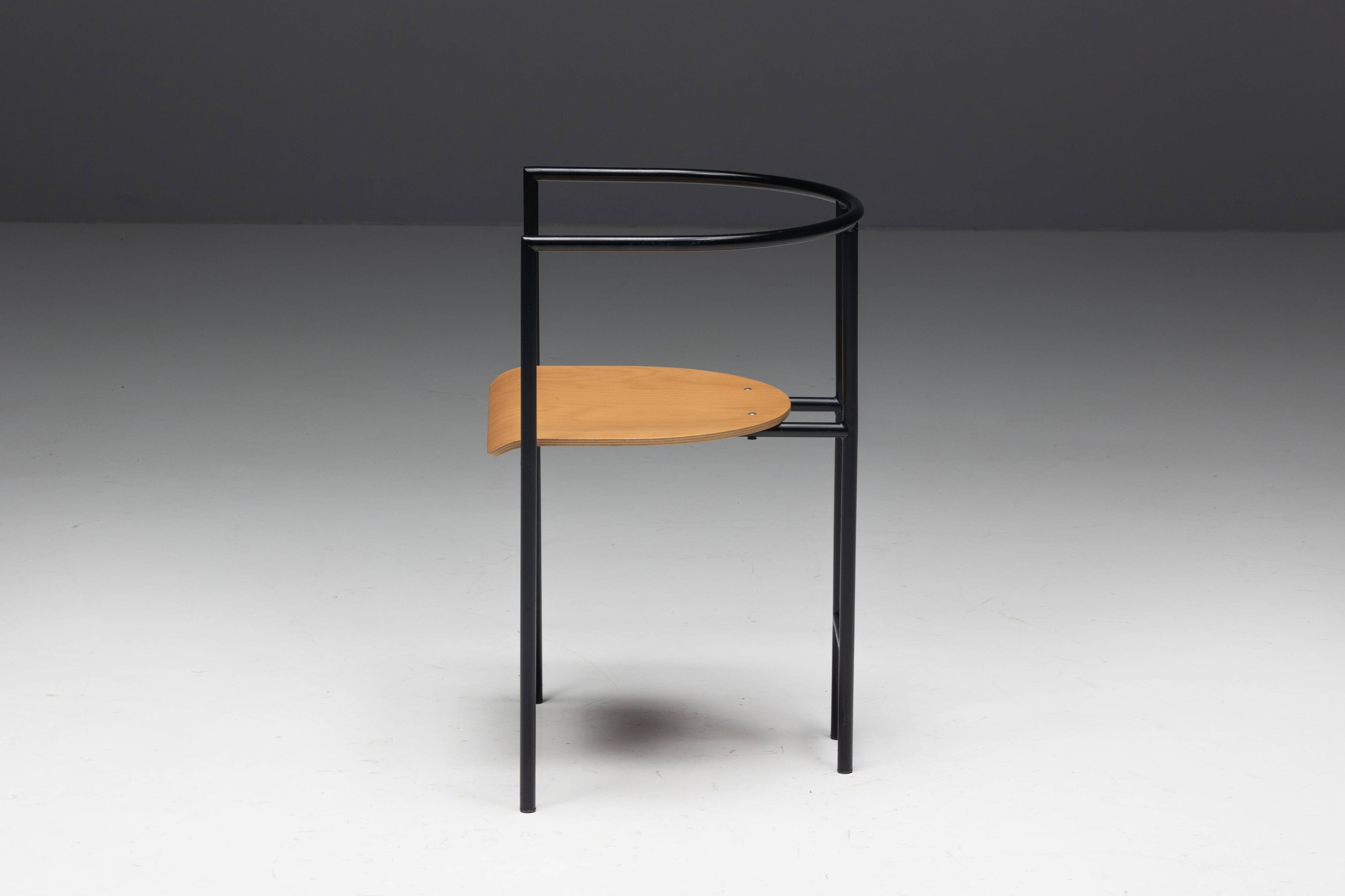 Postmodern "Tokyo" Armchairs by Rodney Kinsman for Bieffeplast, Italy, 1980s