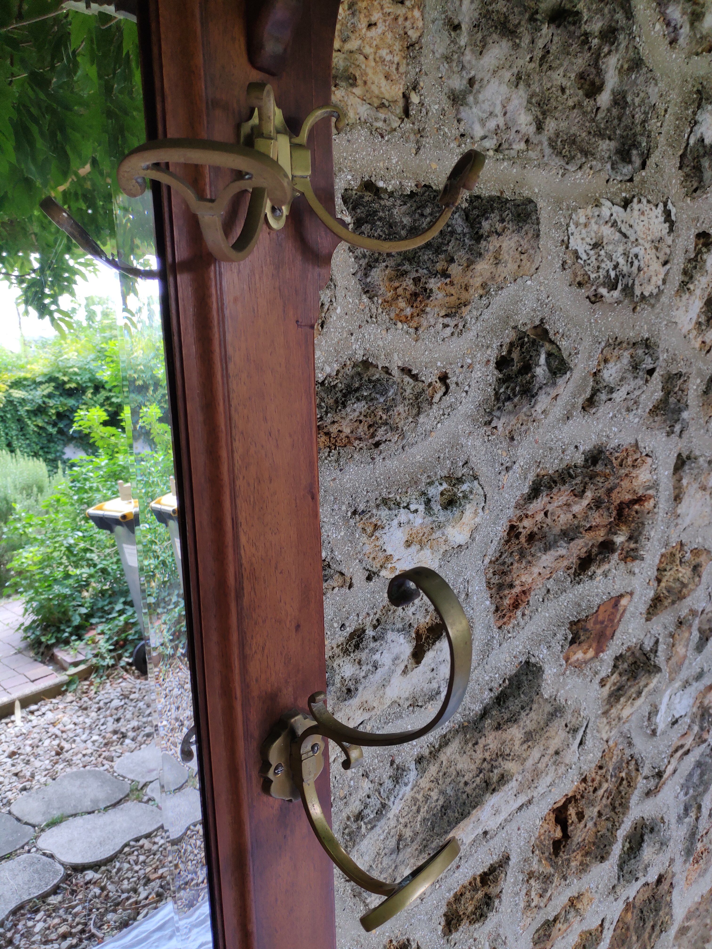 Vintage wardrobe door canna