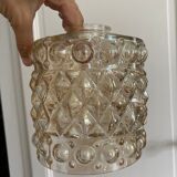 Amber glass swing vintage shade