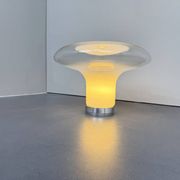 Lesbo table lamp by Angelo Mangiarotti for Artemide, Italy, 1960s