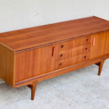 Scandinavian teak row