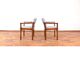 Teak Danish Desk and Two Armchairs