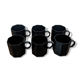 6 Arcopal cups