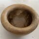 Solid olive bowl