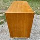 Vintage Mid-Century Scandinavian chest of drawers with tapered legs, 4 drawers, Oak, 1950s.