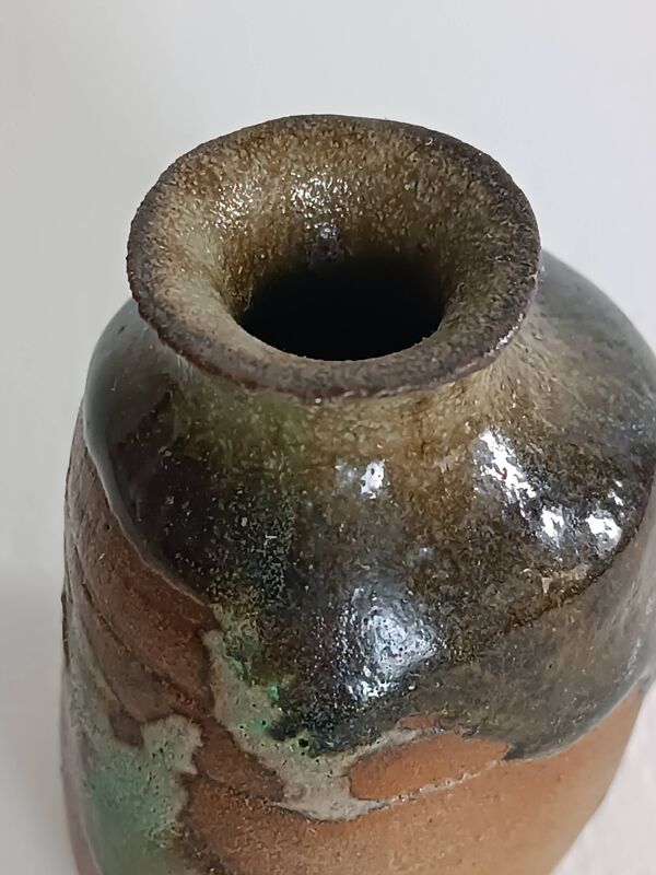 Michel delmotte vase miniature objet de vitrine 1979