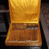 24 cutlery forks and spoons ercuis 20th