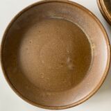Series of 8 stoneware plates