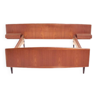 Danish teak double bed