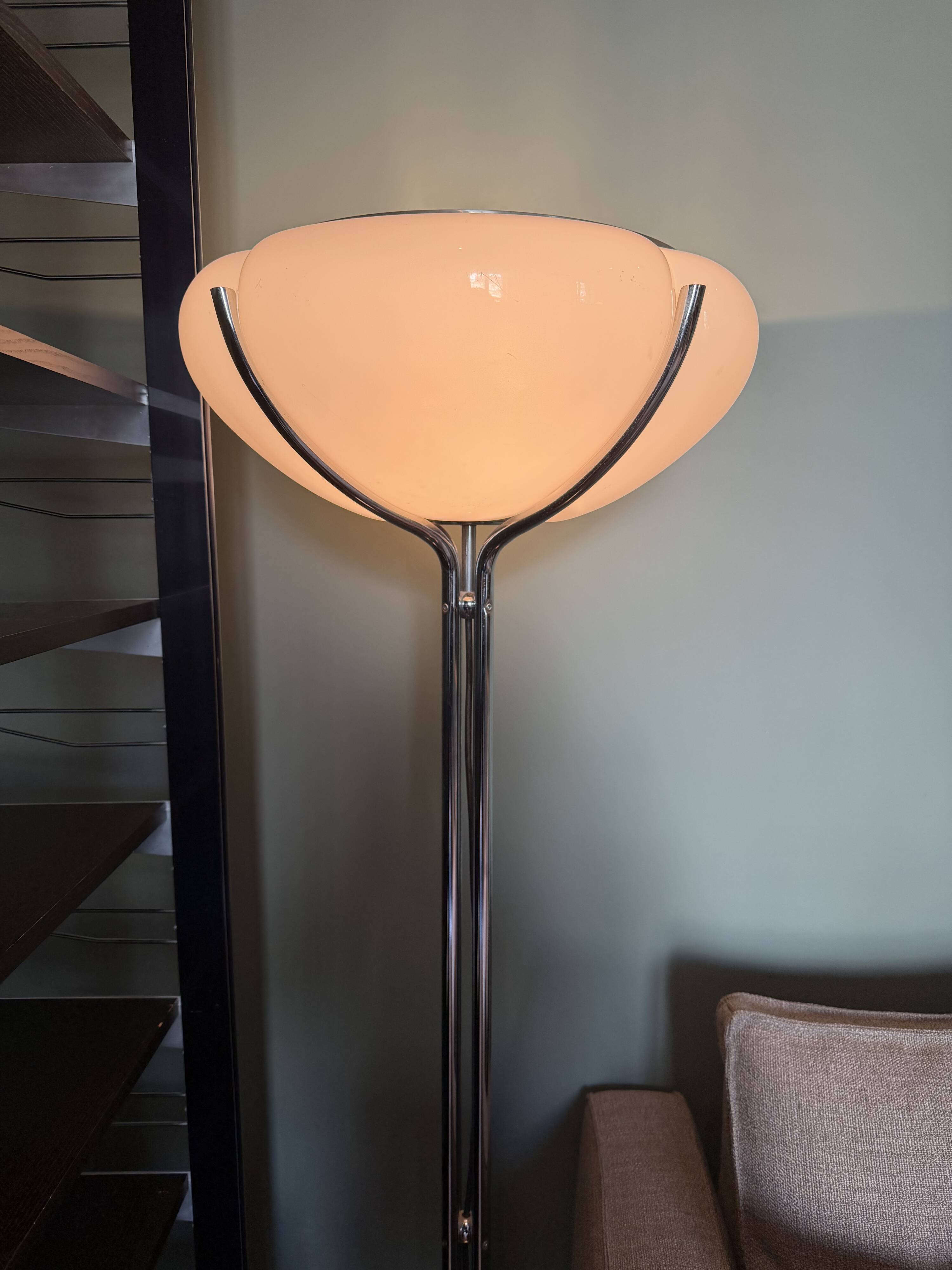 Quadrifoglio floor lamp by Gae Aulenti for Guzzini, 1970s