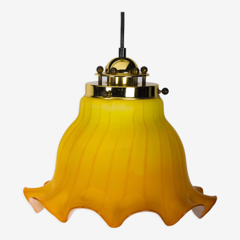 Two-Tone-Yellow Peil & Putzler Pendant Lamp