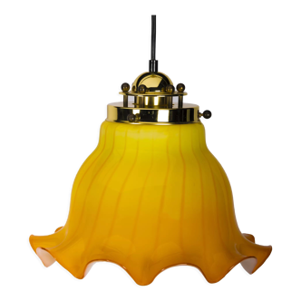 Two-Tone-Yellow Peil & Putzler Pendant Lamp