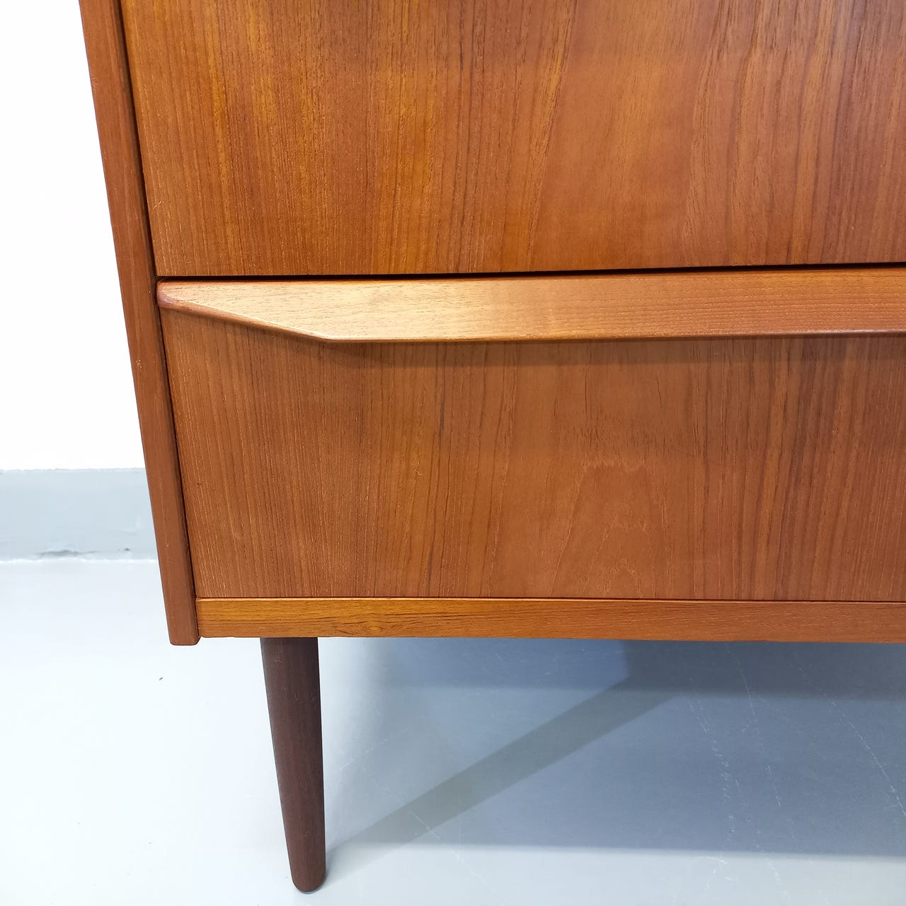 Scandinavian teak chest of drawers from the 60s