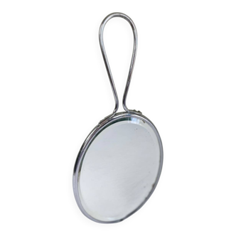 Miroir de barbier à main