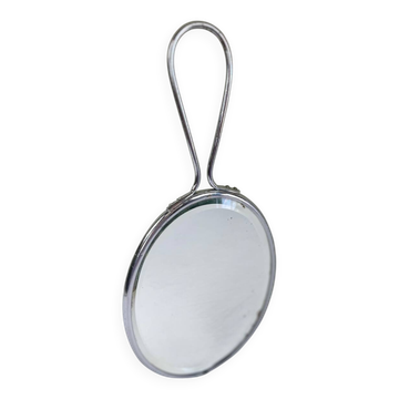 Miroir de barbier à main
