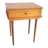 Vintage bedside table with 1 drawer circa 1960