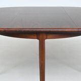 Niels Otto Moller model 15 dining table in rosewood Denmark 1960