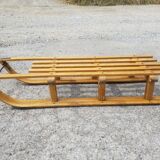 Old wooden toboggan - Donnay