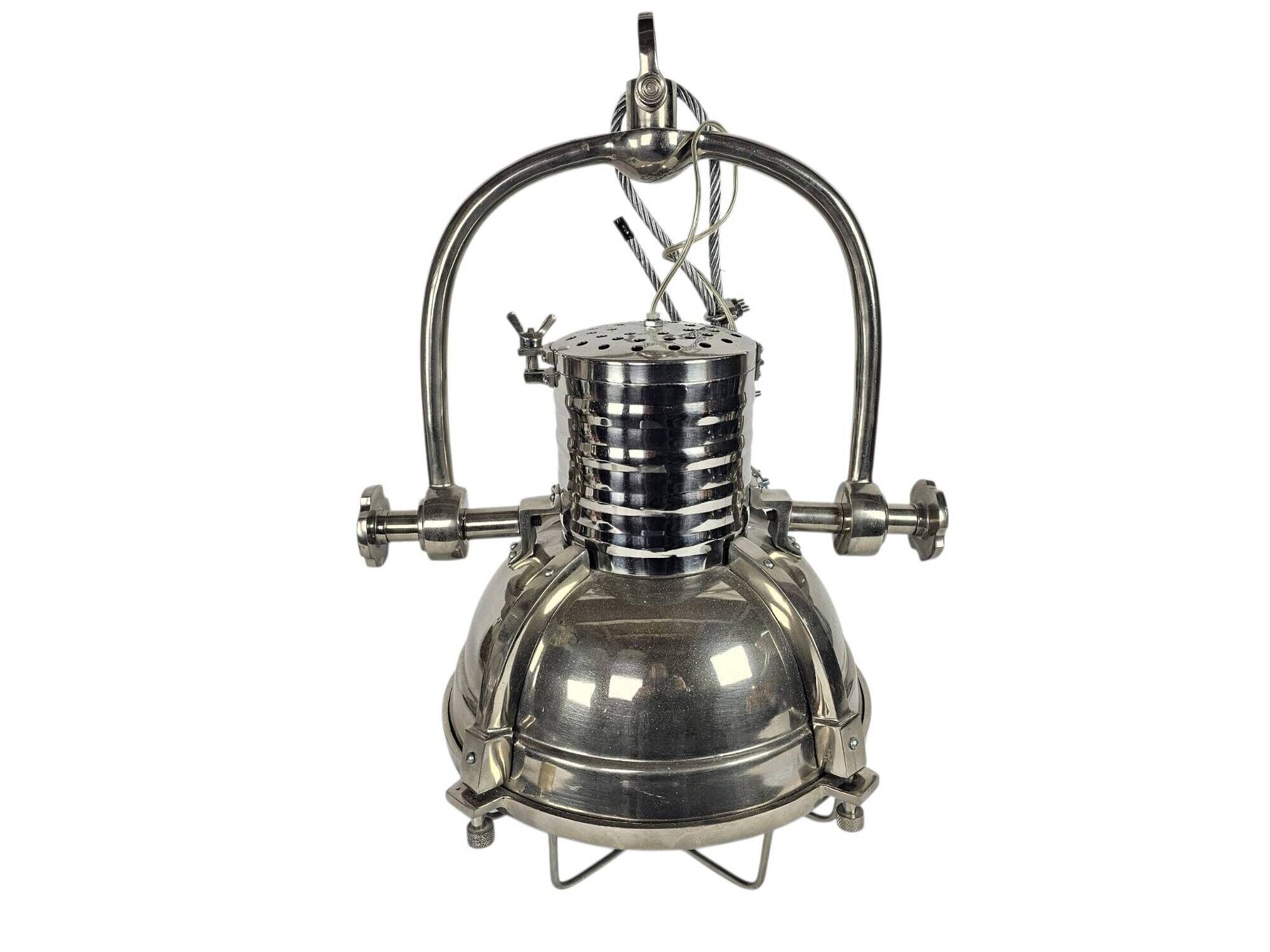 Lantern Sea Nickel – pendant lamp – industrial – ship's lamp – film light