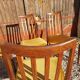 Chaises en teck Leslie Dandy