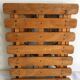 Folding stool with slats